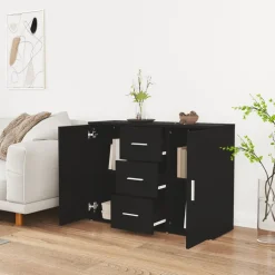 Senkki 91x29,5x65 cm tekninen puu betoninharmaa
