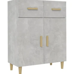 Senkki 69,5x34x89 cm tekninen puu betoninharmaa