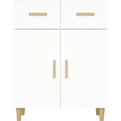 Senkki 69,5x34x89 cm tekninen puu betoninharmaa