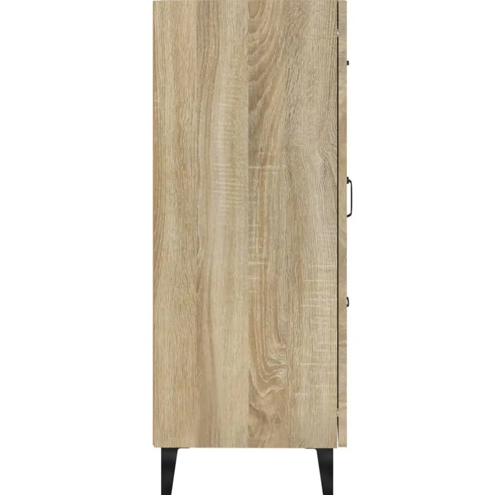Senkki 5 69,5x34x90 cm tekninen puu musta