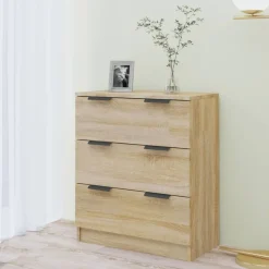 Senkki 2 60x30x70 cm tekninen puu tammi
