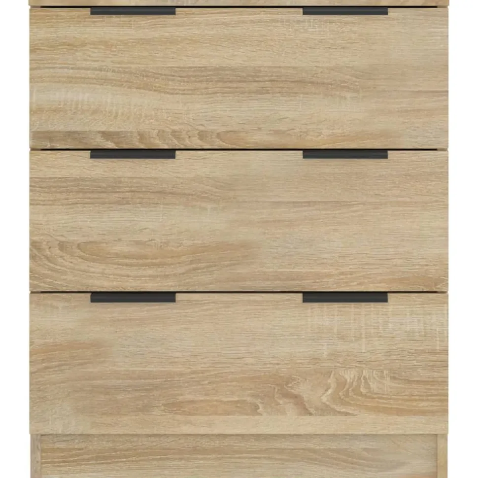 Senkki 2 60x30x70 cm tekninen puu tammi