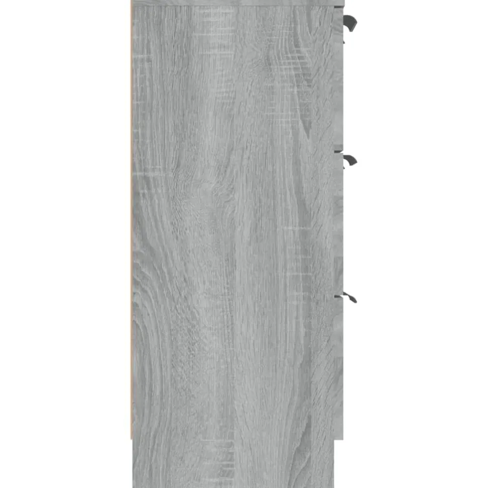 Senkki 2 60x30x70 cm tekninen puu tammi