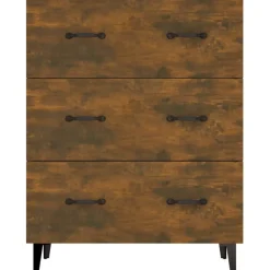 Senkki 4 69,5x34x90 cm tekninen puu valkoinen