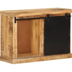 Senkki 80x30x55 cm täysi karkea mangopuu (55844)