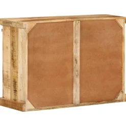 Senkki 80x30x55 cm täysi karkea mangopuu (55844)