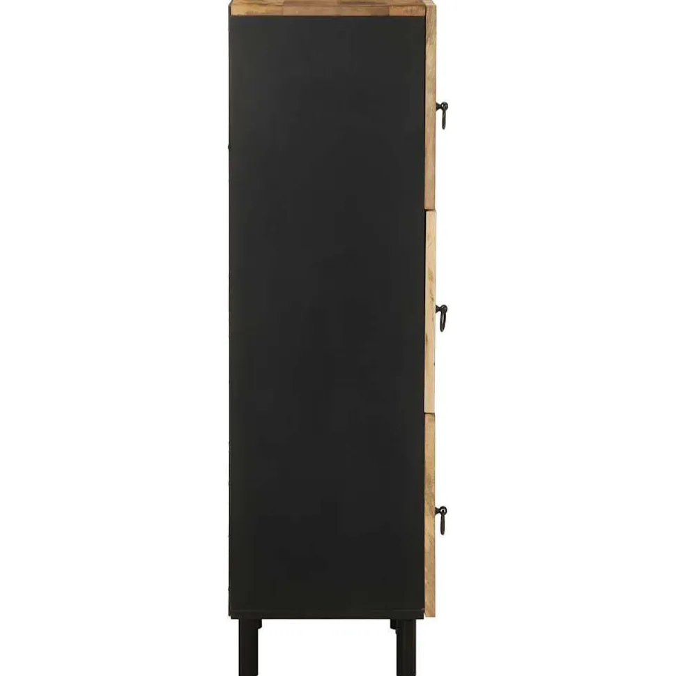 Senkki 40x33,5x110 cm täysi karkea mangopuu (18657)
