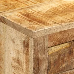 Senkki 80x30x65 cm täysi karkea mangopuu (51689)