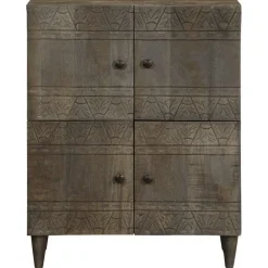Senkki 60x33x75 cm täysi mangopuu (17818)
