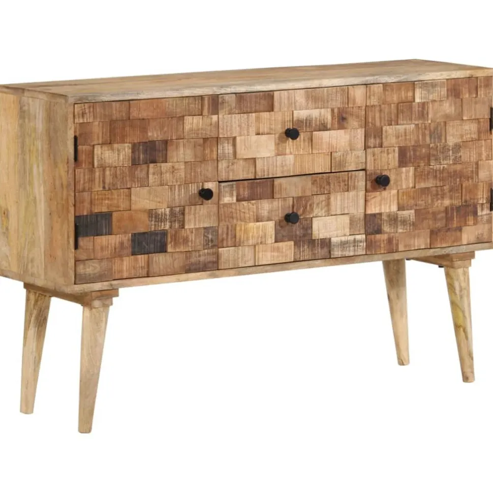 Senkki 110x30x73 cm täysi mangopuu (76063)