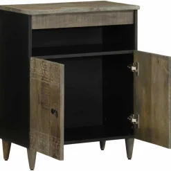 Senkki 60x33x75 cm täysi mangopuu (17817)