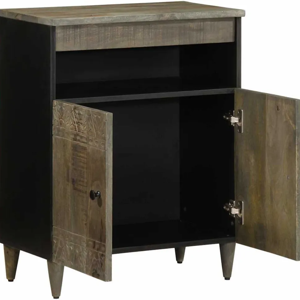 Senkki 60x33x75 cm täysi mangopuu (17817)