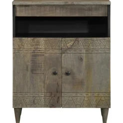 Senkki 60x33x75 cm täysi mangopuu (17817)