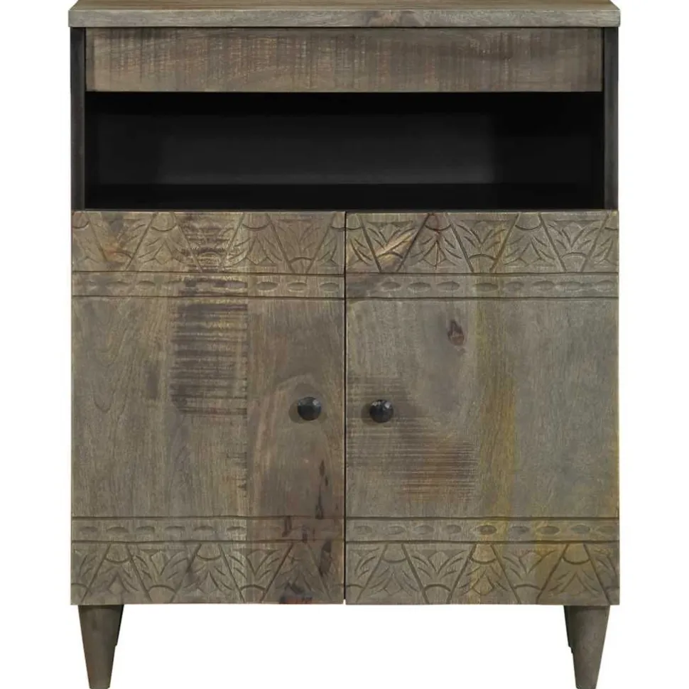 Senkki 60x33x75 cm täysi mangopuu (17817)
