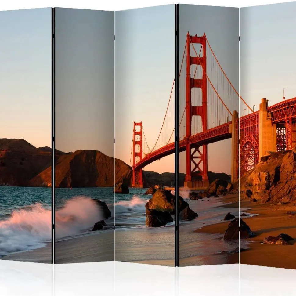 Sermi Artgeist Golden Gate Bridge - sunset San Francisco II 225x172cm