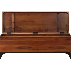 Säilytysarkku 110x35x41 cm akaasiapuu