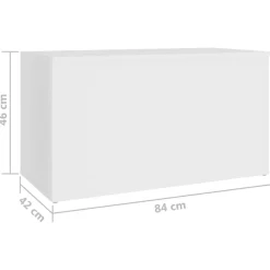 Säilytysarkku 84x42x46cm, eri värejä