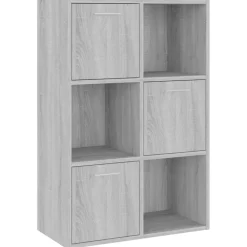 Säilytyskaappi 60x29,5x90 cm harmaa