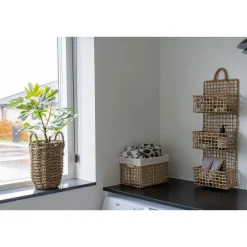 Säilytyskori House Nordic Bustelo, 2kpl, ruskea/valkoinen