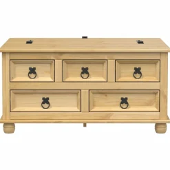 Säilytyslaatikko Corona 90x78x45 cm täysi mänty (02770)