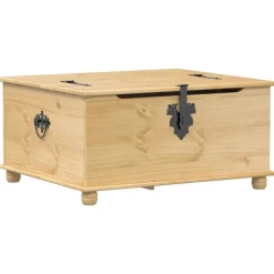 Säilytyslaatikko Corona 90x78x45 cm täysi mänty (02770)