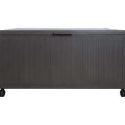 Säilytyslaatikko Home4You Mirador, 142x72x80cm, tummanharmaa