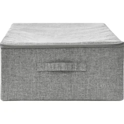 Säilytyslaatikko kangas 70x40x18 cm kerma