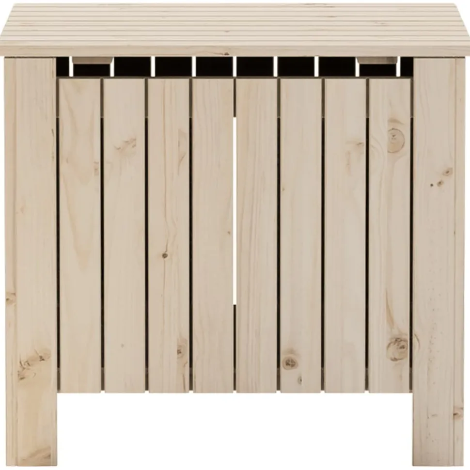 Säilytyslaatikko kannella RANA 60x49x54 cm täysi mänty (02327)