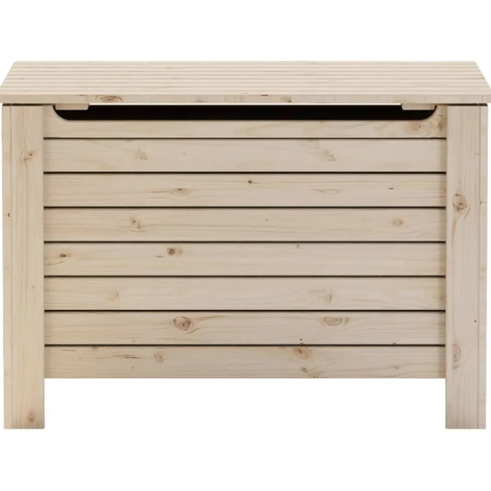 Säilytyslaatikko kannella RANA 60x49x54 cm täysi mänty (02327)