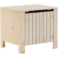 Säilytyslaatikko kannella RANA 60x49x54 cm täysi mänty (02327)