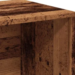 Säilytyslaatikko LP-levyille musta tammi 71x34x36 cm tekninen puu (62401)