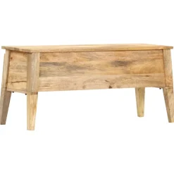 Säilytyslaatikko 99x35x48 cm mangopuu