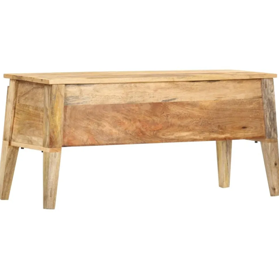 Säilytyslaatikko 99x35x48 cm mangopuu