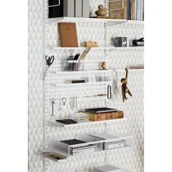Säilytystaulu Elfa Utility Home 598x382x15 mm valkoinen