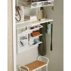 Säilytystaulu Elfa Utility Home 598x382x15 mm valkoinen