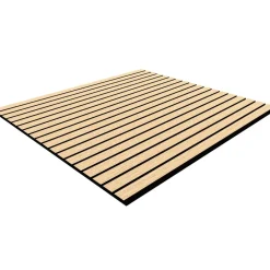 Sisustuslevy/akustiikkalevy Evella Slim Line Easy 60, 9x594x600mm, tammiviilu, tarrakiinnitteinen, 2kpl/pkt