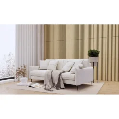 Sisustuslevy/akustiikkalevy Evella Slim Line Easy 60, 9x594x600mm, tammiviilu, tarrakiinnitteinen, 2kpl/pkt
