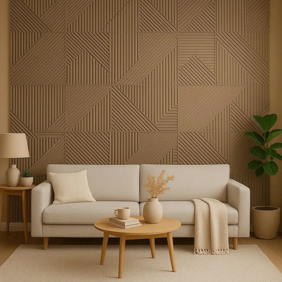 Sisustuslevy Järnvik Decoration Säde PU 25x600x1200mm
