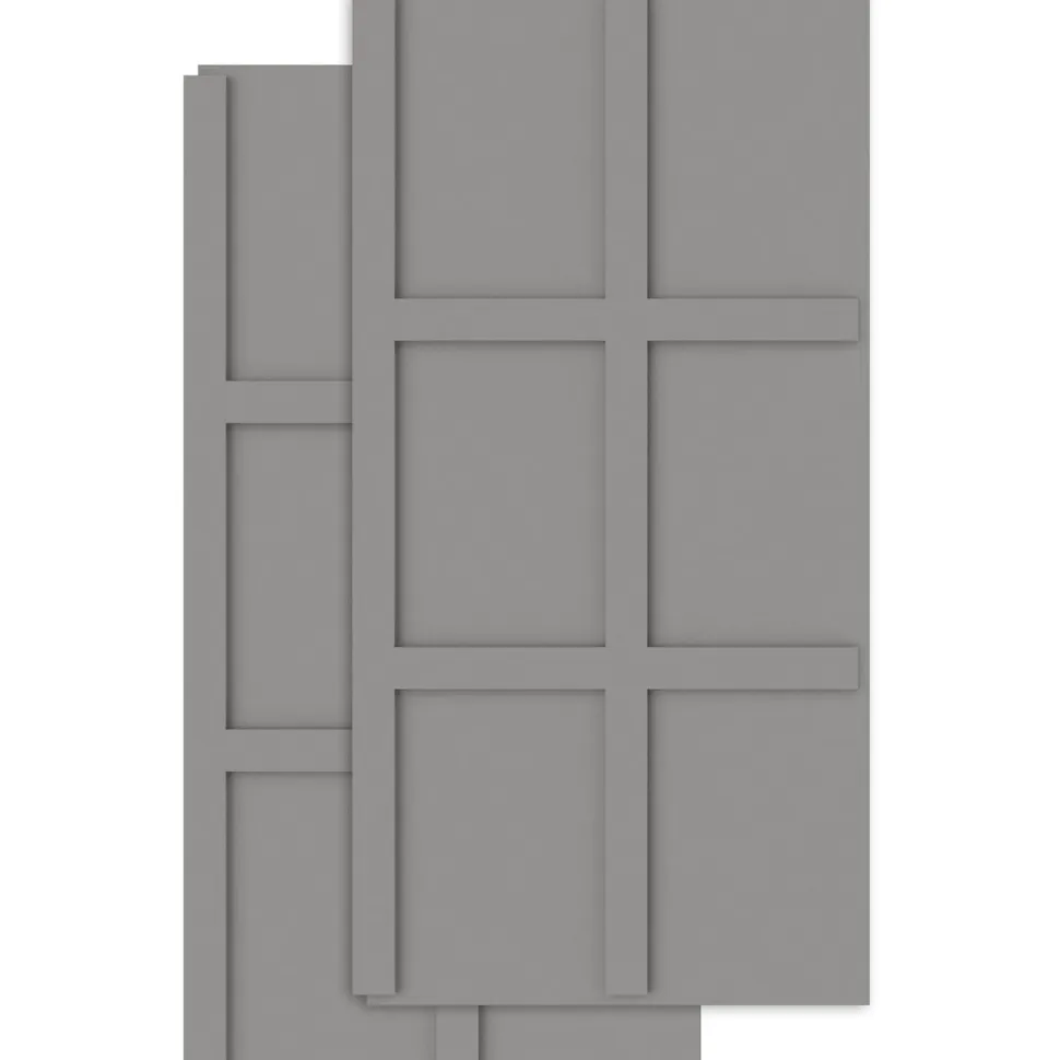 Sisustuspaneeli Lundbergs Herrgård 11x600x1220mm HDF 2kpl/pkt, eri värejä