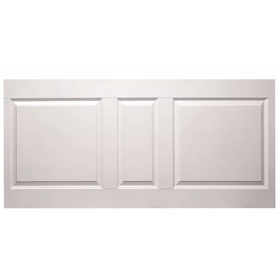Sisustuspaneeli Lundbergs Solliden 11x837x1845mm HDF valkoinen