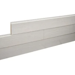 Sisustuspaneeli Siparila Kuura, 145x2350x14mm, mänty, STS, valkoinen
