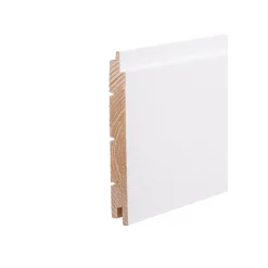 Sisustuspaneeli Aure Riihi 15x145x4170 mm STS EM päätypontattu mänty valkoinen