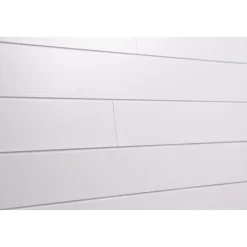 Sisustuspaneeli Aure STS3 15x120x2370 mm EM Sj mänty puhtaanvalkoinen