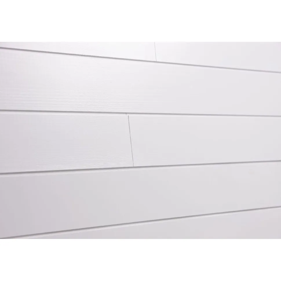 Sisustuspaneeli Aure STS3 15x120x2370 mm EM Sj mänty puhtaanvalkoinen
