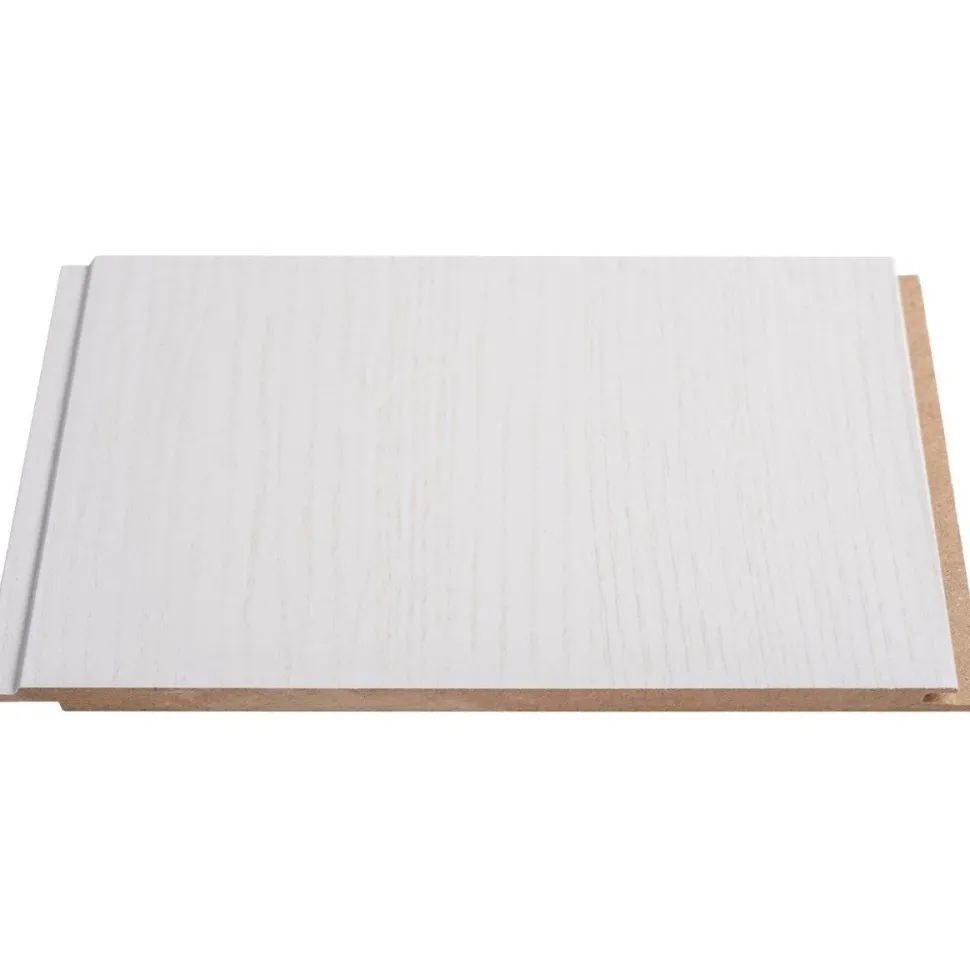Sisustuspaneeli Maler Smart STP-0 8x195x2070mm MDF ympäripontattu hopeasaarni