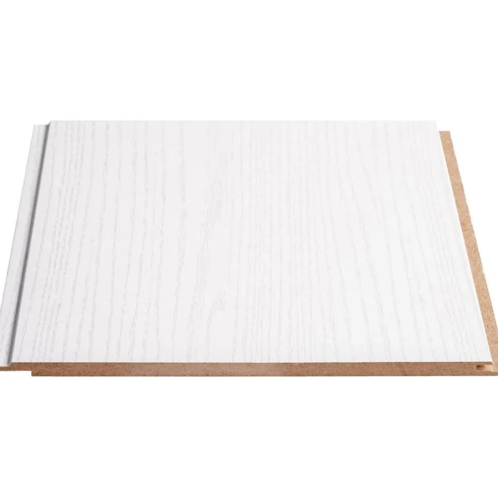 Sisustuspaneeli Maler Smart STP-0 8x195x2070mm MDF ympäripontattu lumipaju