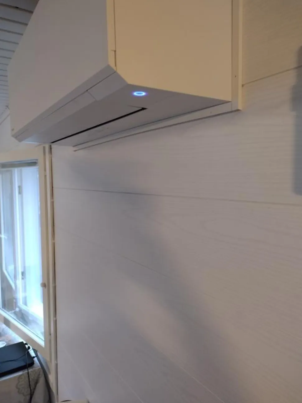 Sisustuspaneeli Maler Smart STP-0 8x195x2070mm MDF ympäripontattu lumipaju