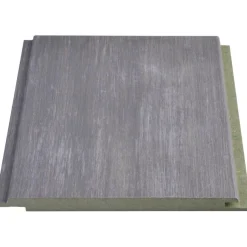 Sisustuspaneeli Maler SPA STP-5 10x120x2070mm kosteudenkestävä MDF ympäripontattu tunne harmaa