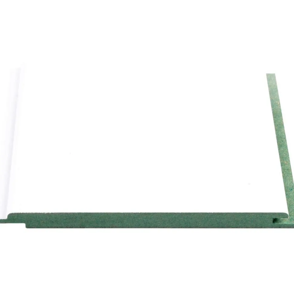 Sisustuspaneeli Maler SPA STP-0 10x160x2070mm kosteudenkestävä MDF ympäripontattu valkoinen