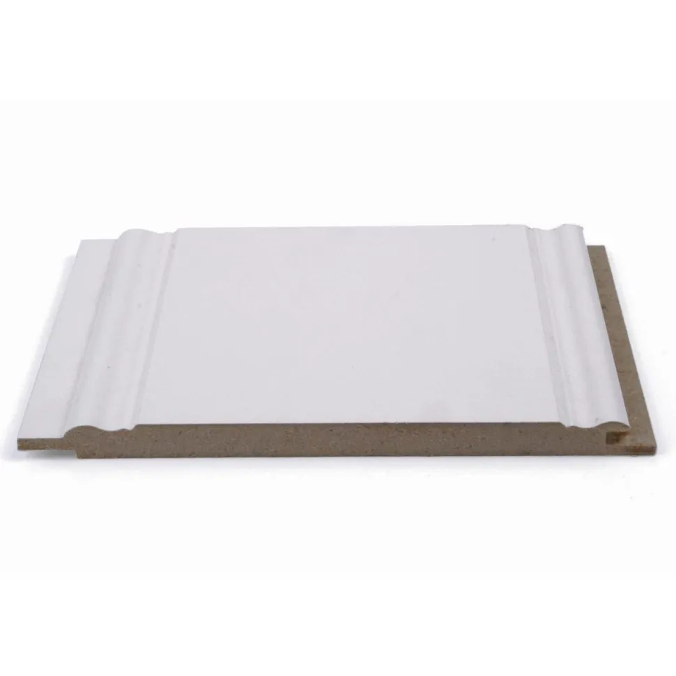 Sisustuspaneeli Maler STK 10x160x2070mm MDF ympäripontattu valkoinen